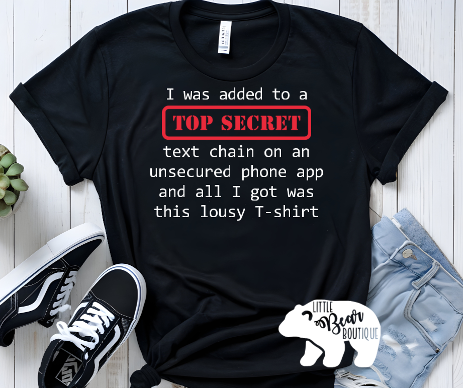 Top Secret Text Chain