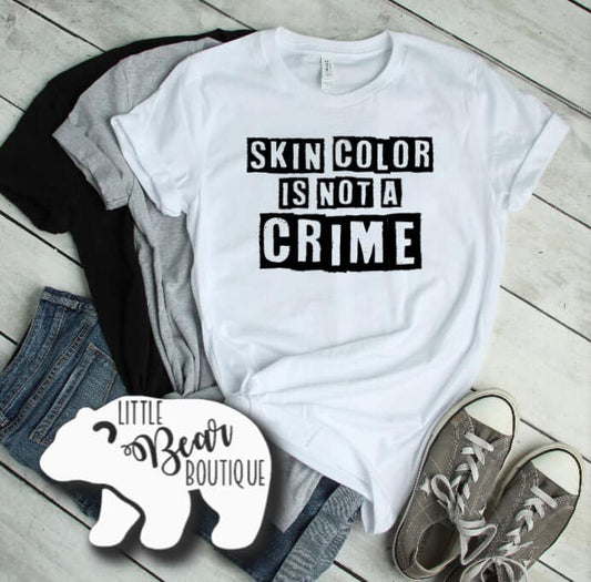Skin Color is Not a Crime