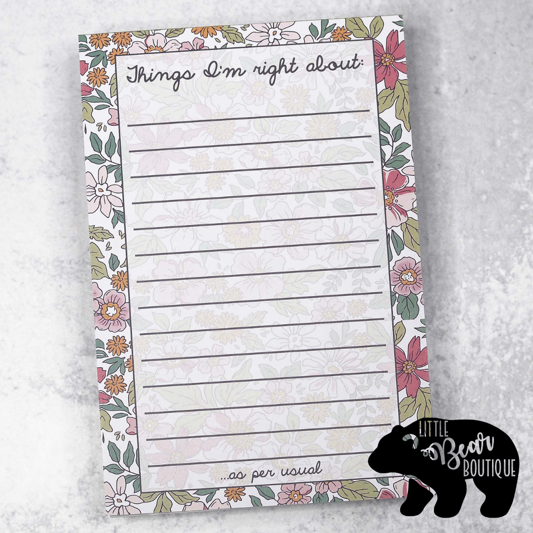 Swear-y Note Pad
