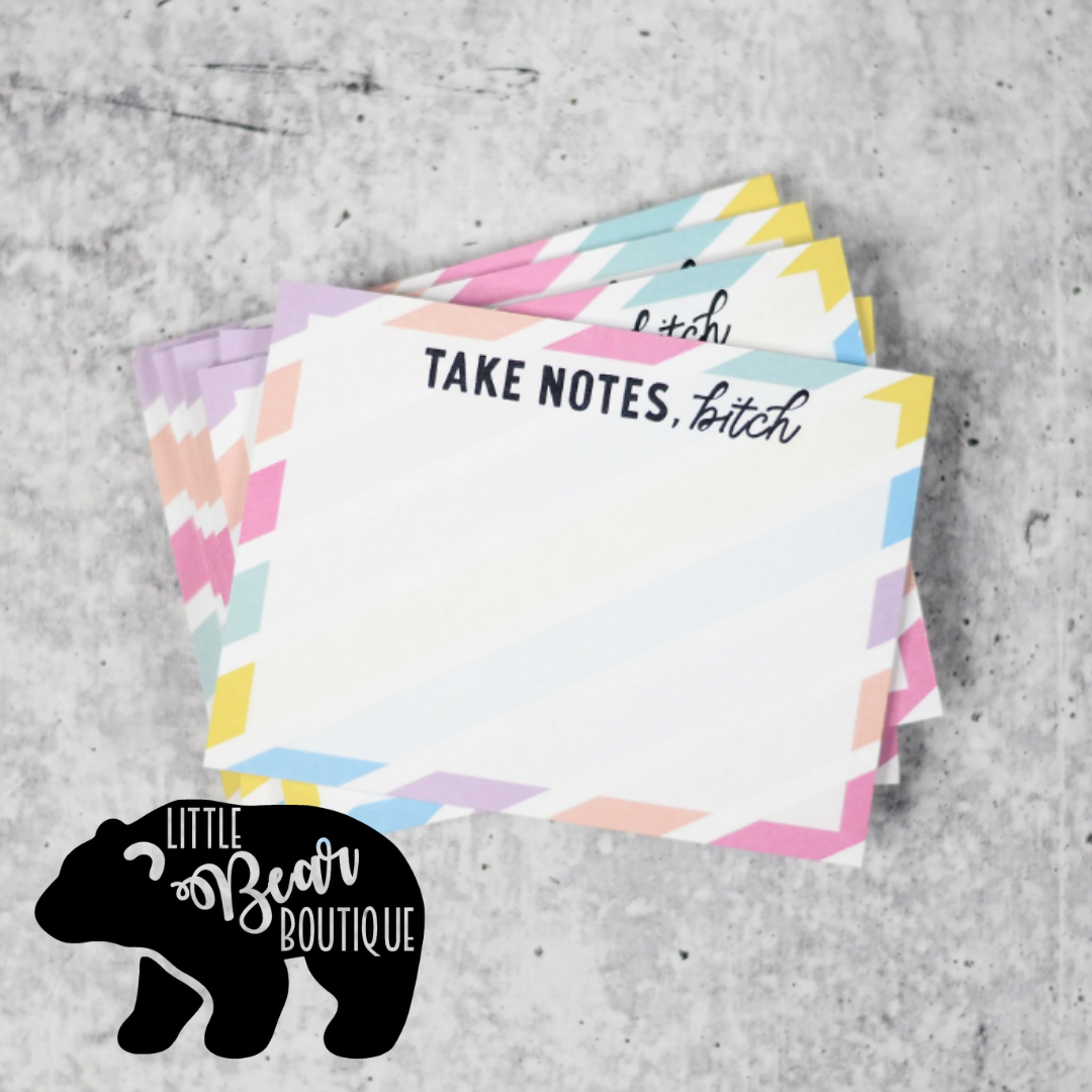 Sassy Notes Sassy Sticky Notes – Little Bear Boutique. LLC